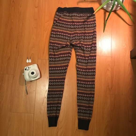 Roots Pattern Leggings warm Pyjamas - Picture 3 of 4
